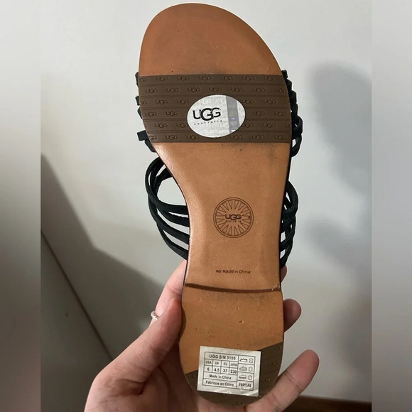 UGG Navy  Blue Sandals - Picture 3 of 3